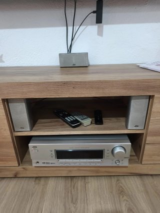 Receptor AV JVC Plata