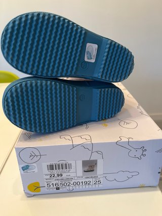 Botas de agua niño talla 25 animales