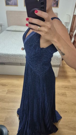 Vestido de fiesta Vértize Gala azul marino 40