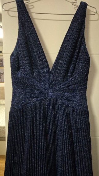 Vestido de fiesta Vértize Gala azul marino 40