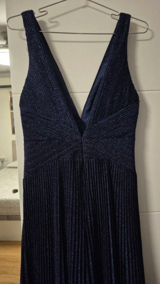 Vestido de fiesta Vértize Gala azul marino 40