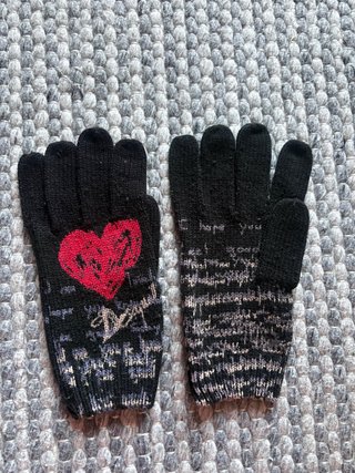 Guantes de invierno Desigual