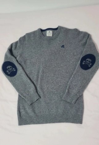 Jersey Scalpers unisex gris talla 14 (XS)