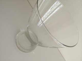 Vaso IKEA vetro trasparente H 20 cm