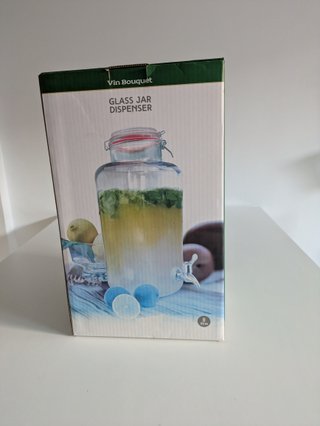 Dispensador Bebidas Cristal Vin Bouquet 8L