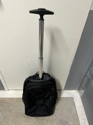 Maletín mochila Samsonite con ruedas para portátil