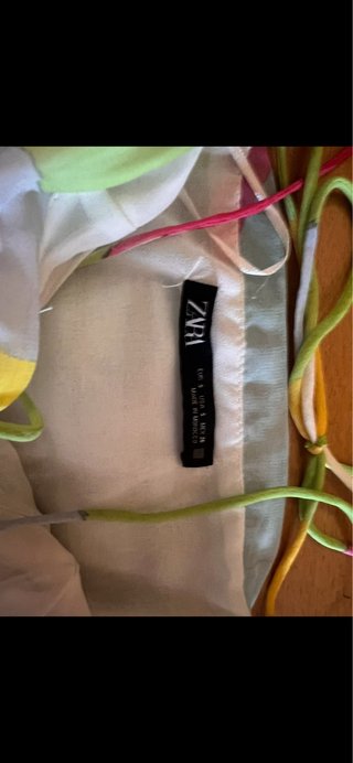 Top Zara Multicolor Talla S