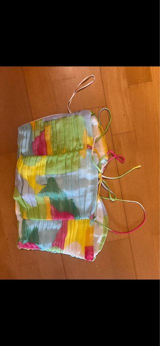 Top Zara Multicolor Talla S