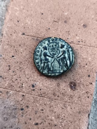 Moneda Maiorina Emperador Magnencio