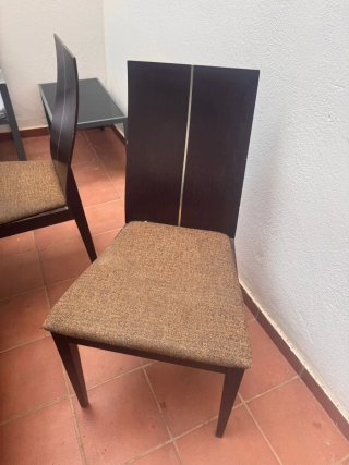 Mesa comedor moderna y 6 sillas