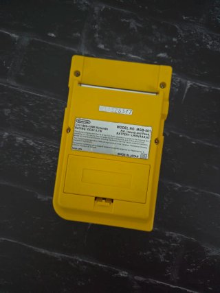 Consola Nintendo GameBoy Pocket Amarillo