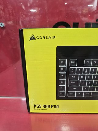 Teclado Gaming Corsair K55 RGB Pro, Nuevo.