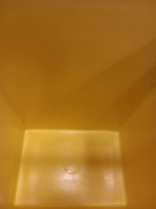 Cubo basura Fervik amarillo y negro