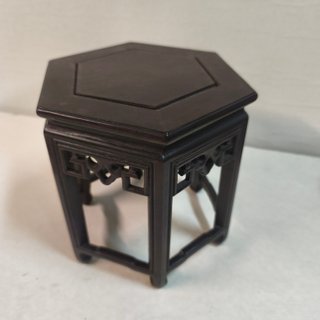 Mesa expositora bonsai hexagonal 20x18 cm