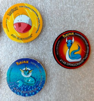 Lote Tazos 2 Pokémon