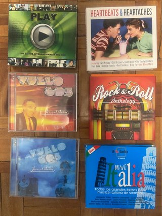 Lote 116CDs,35 autores, Música Variada Rock Jazz