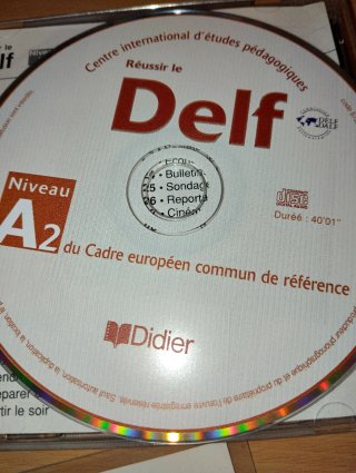 CD audio francese Delf, Francofolie, Grammaire
