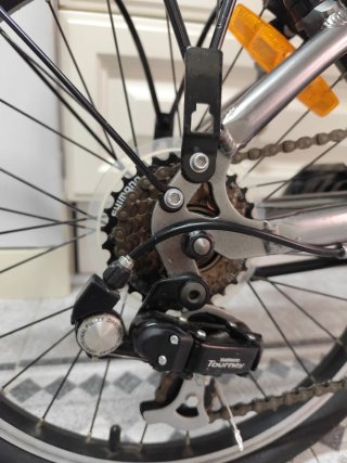Bicicleta Plegable Btwin Gris