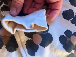 Conjunto shorts de pana y sudadera niña