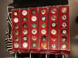Collezione di 340 tappi di cava
