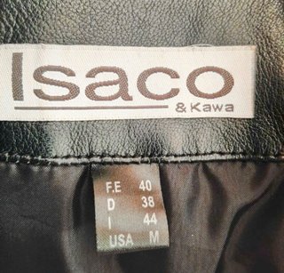 Abrigo Piel Isaco & Kawa con Pelo Talla M