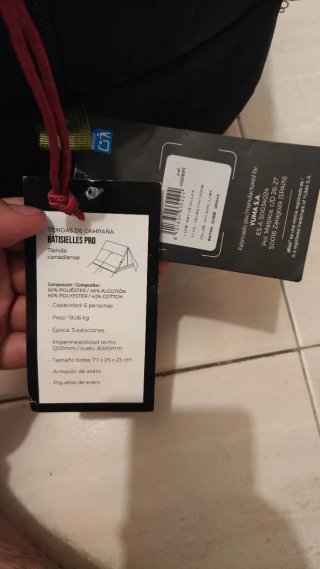Tienda campaña Altus Batisielles 6 personas