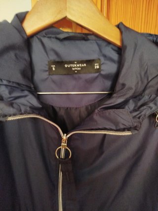 Chaqueta fina azul oscuro