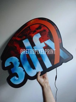 3DFX rótulo luminoso
