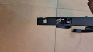 Soporte forja búho para maceta,esta en buen estado