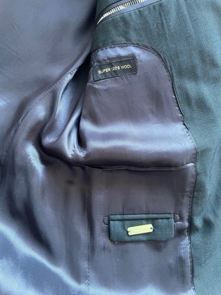 Traje de hombre azul talla M