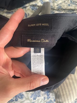 Traje de hombre azul talla M