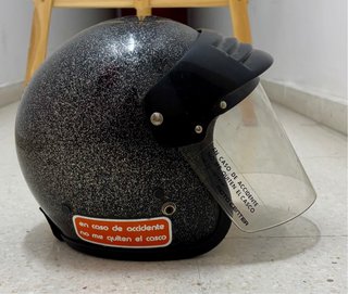 Casco Moto Vintage Everest Años 70