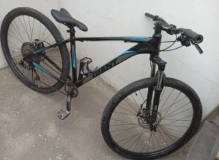Bicicleta Giant Talon Aluminio Negro/Azul