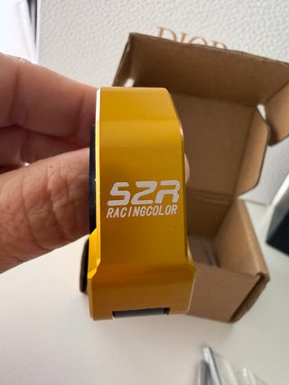 Gancho Portabolsas S2R CNC Aluminio Dorado