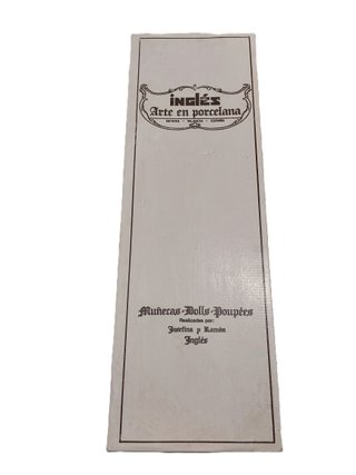 Muñeca de porcelana vintage