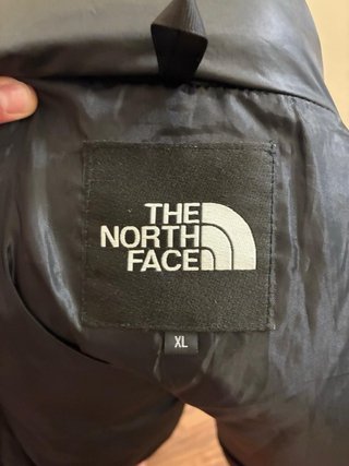 Chaqueta plumas  The North Face Negra y Amarilla