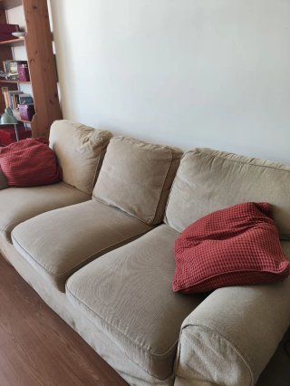 Sofá Cama IKEA 3 Plazas Beige