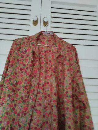Camisa estampada señora talla M