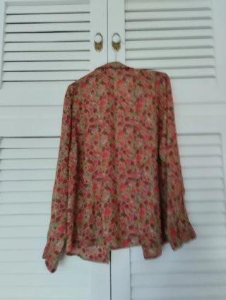 Camisa estampada señora talla M