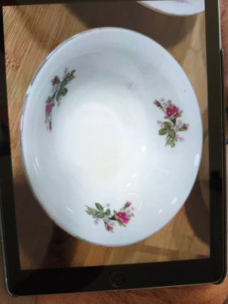 4 Fuentes Pickman Porcelana Flores Rosas