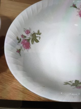 4 Fuentes Pickman Porcelana Flores Rosas