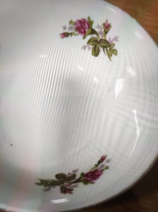 4 Fuentes Pickman Porcelana Flores Rosas