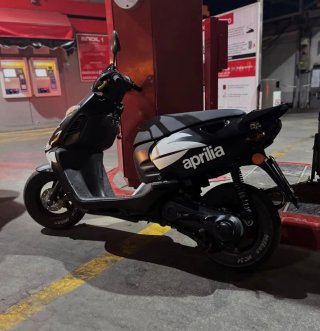 Aprilia Sonic Negra Scooter,negociable... o cambio