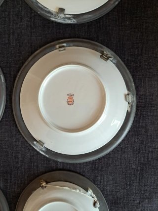 Set di 6 Piatti Decorativi Métiers de Paris