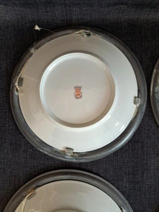 Set di 6 Piatti Decorativi Métiers de Paris
