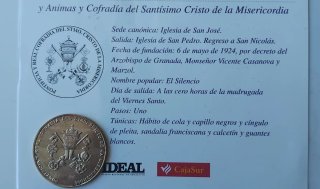 Colección Monedas Semana Santa Granada