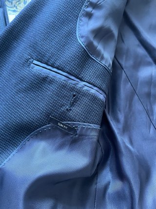 Traje azul MANGO Talla M