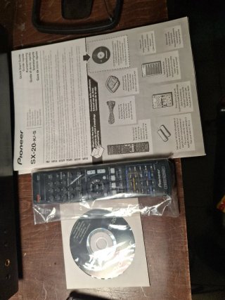 Receptor Pioneer SX-20 Negro