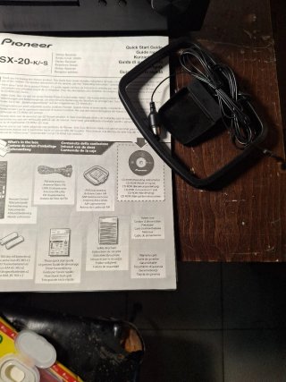 Receptor Pioneer SX-20 Negro
