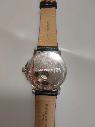 Reloj Raymond Weil Plata y Negro